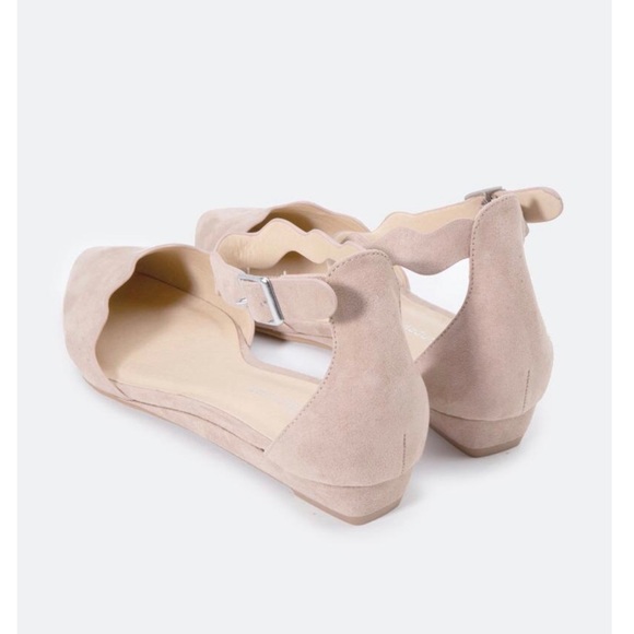 New In Box Nude D’orsay flats - Picture 2 of 5